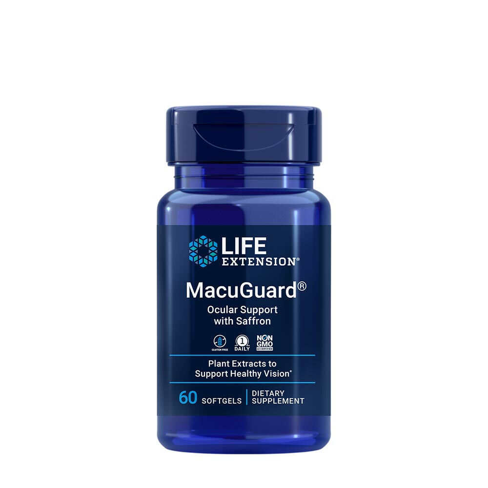 MacuGuard szemápoló készítmény sáfránnyal – 60 lágykapszula – Viking Supplements