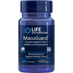 MacuGuard szemápoló készítmény sáfránnyal és asztaxantinnal – 60 lágykapszula – Viking Supplements