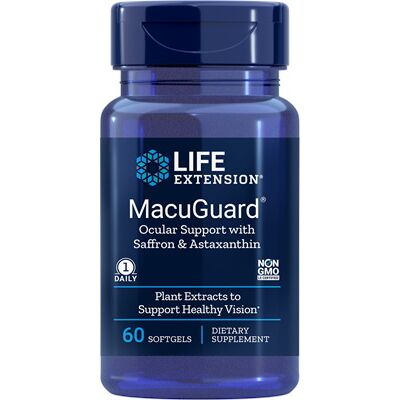 MacuGuard szemápoló készítmény sáfránnyal és asztaxantinnal – 60 lágykapszula – Viking Supplements