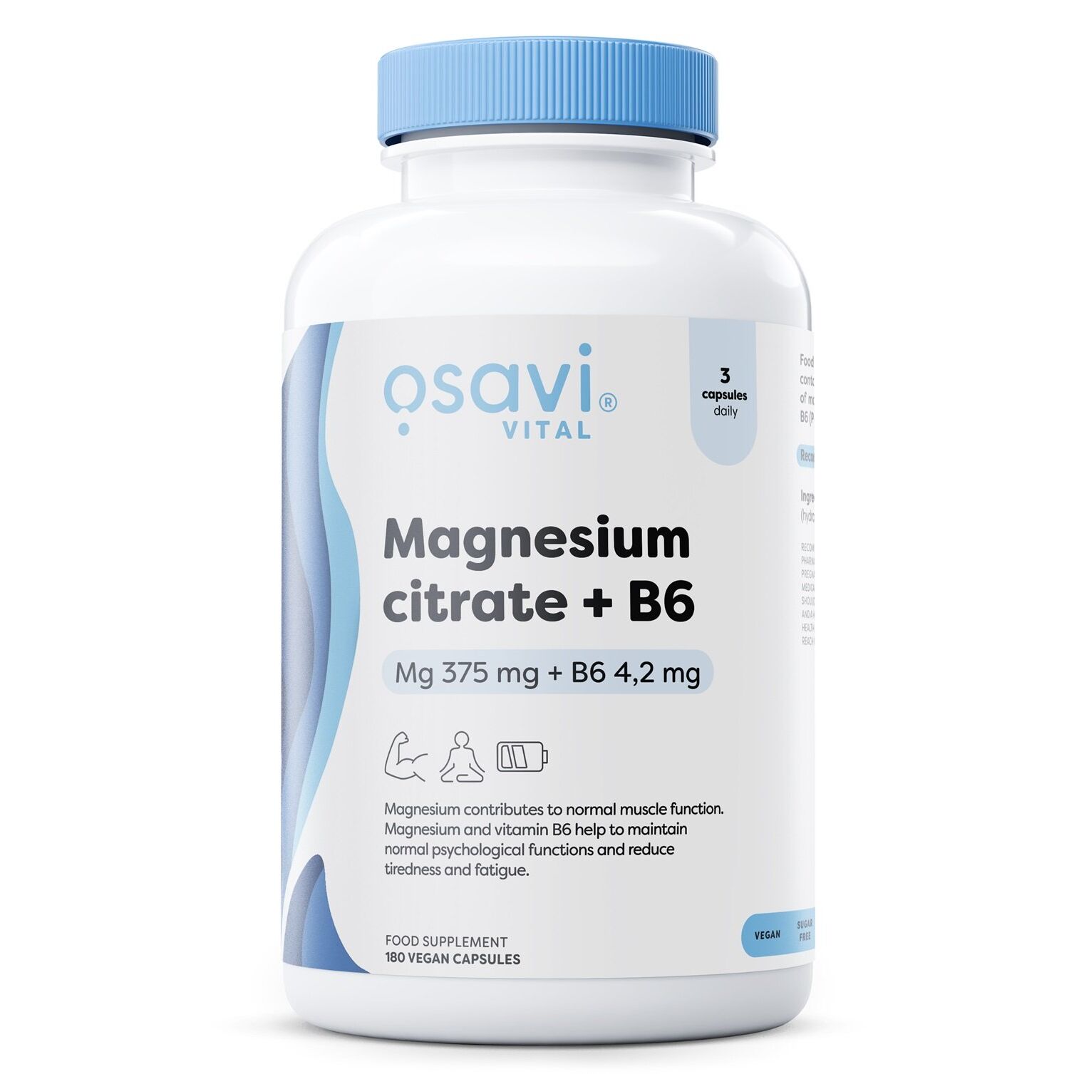 Magnézium-citrát + B6