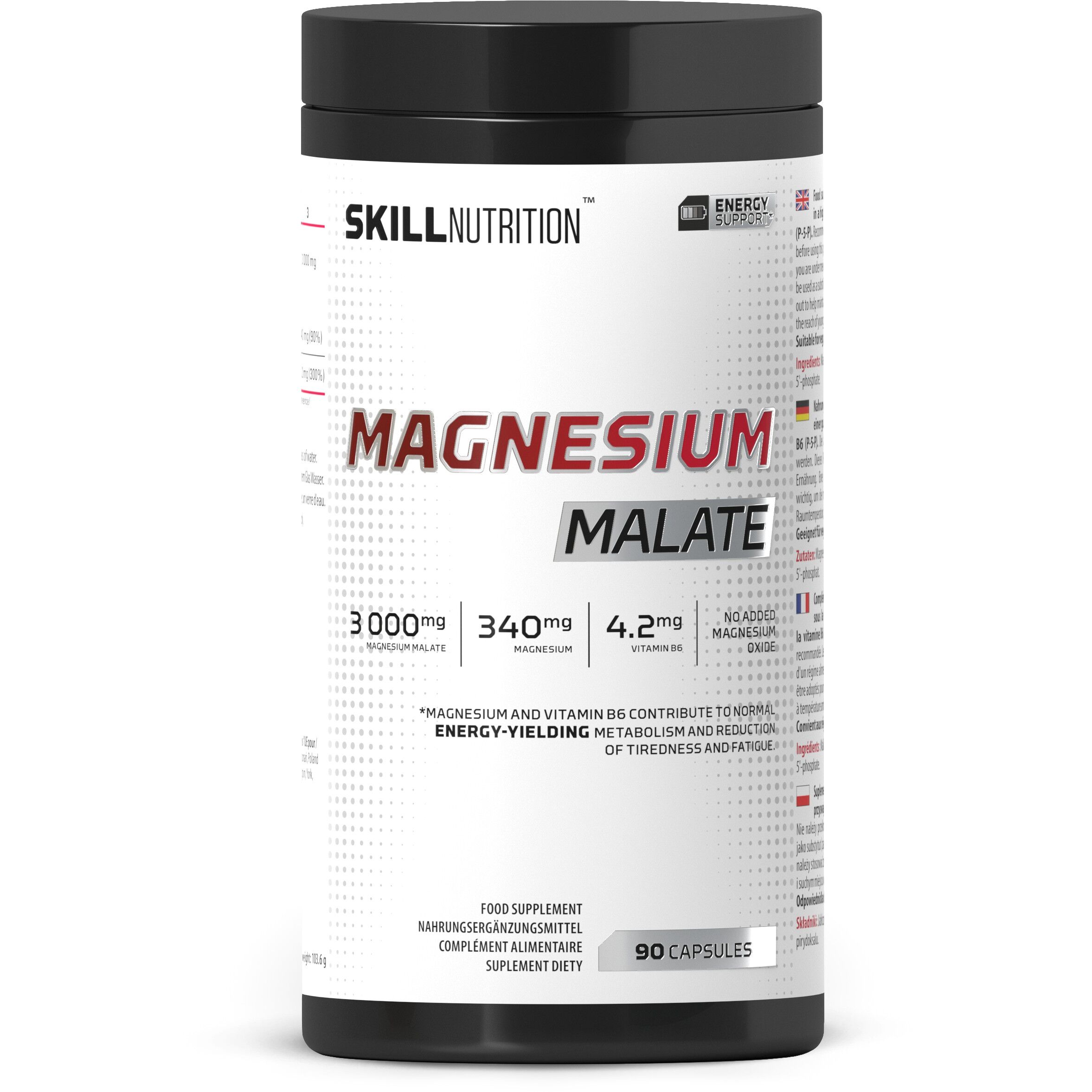 Magnesium Malate - 90 caps - Viking Supplements