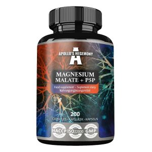 Magnézium-malát + P5P – 200 kapszula – Viking Supplements