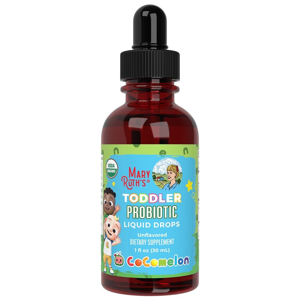 MaryRuth kisgyermekeknek szánt ízesítetlen probiotikus cseppek, 30 ml – Viking Supplements
