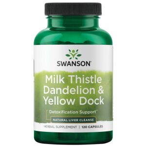 Tejfű, pitypang és sárga dokk – 120 kapszula – Viking Supplements