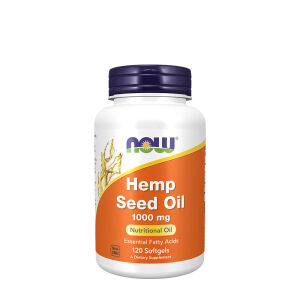 NOW Kendermagolaj 1000 mg (120 lágykapszula) – Viking Supplements