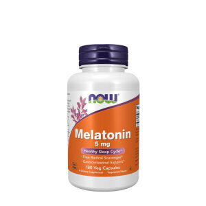 NOW Melatonin 5 mg (180 növényi kapszula) – Viking Supplements