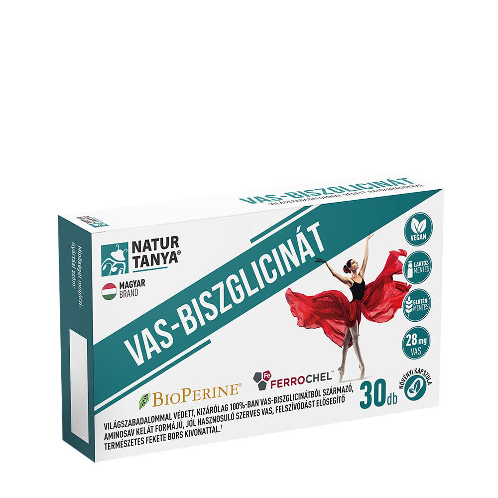 Natur Tanya vas-bisglicinát (30 kapszula) – Viking Supplements