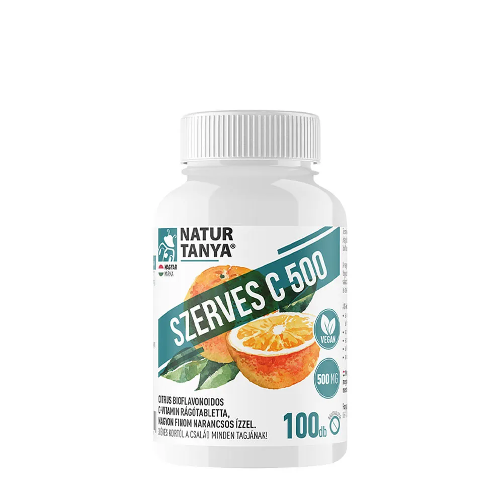 Natur Tanya Organic C 500 (100 Chewable Tablets