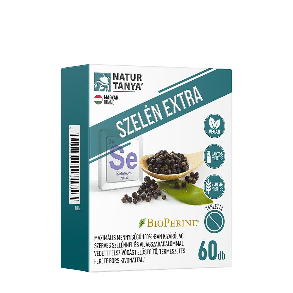 Natur Tanya Selenium Extra (60 tabletta) – Viking Supplements