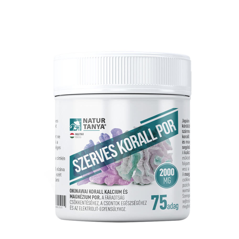 Natur Tanya Szerves Korallpor (75 adag) – Viking Supplements
