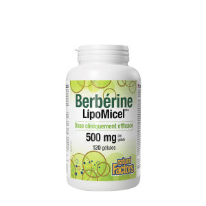 Natural Factors Berberine LipoMicel Matrix (120 lágykapszula) – Viking Supplements