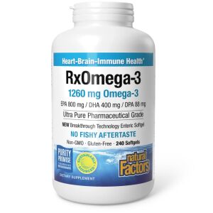 Natural Factors RxOmega-3 240 lágykapszula – Viking Supplements