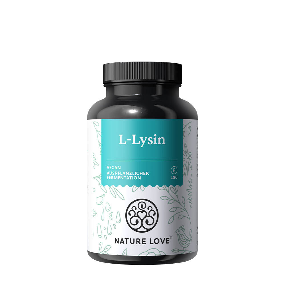 Nature Love L-Lysine (180 Capsules) - Viking Supplements
