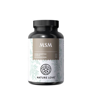Nature Love MSM C-vitaminnal (180 tabletta) – Viking Supplements