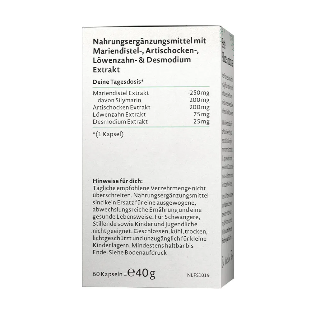 Nature Love Milk Thistle Complex (60 Capsules) – Kép 2