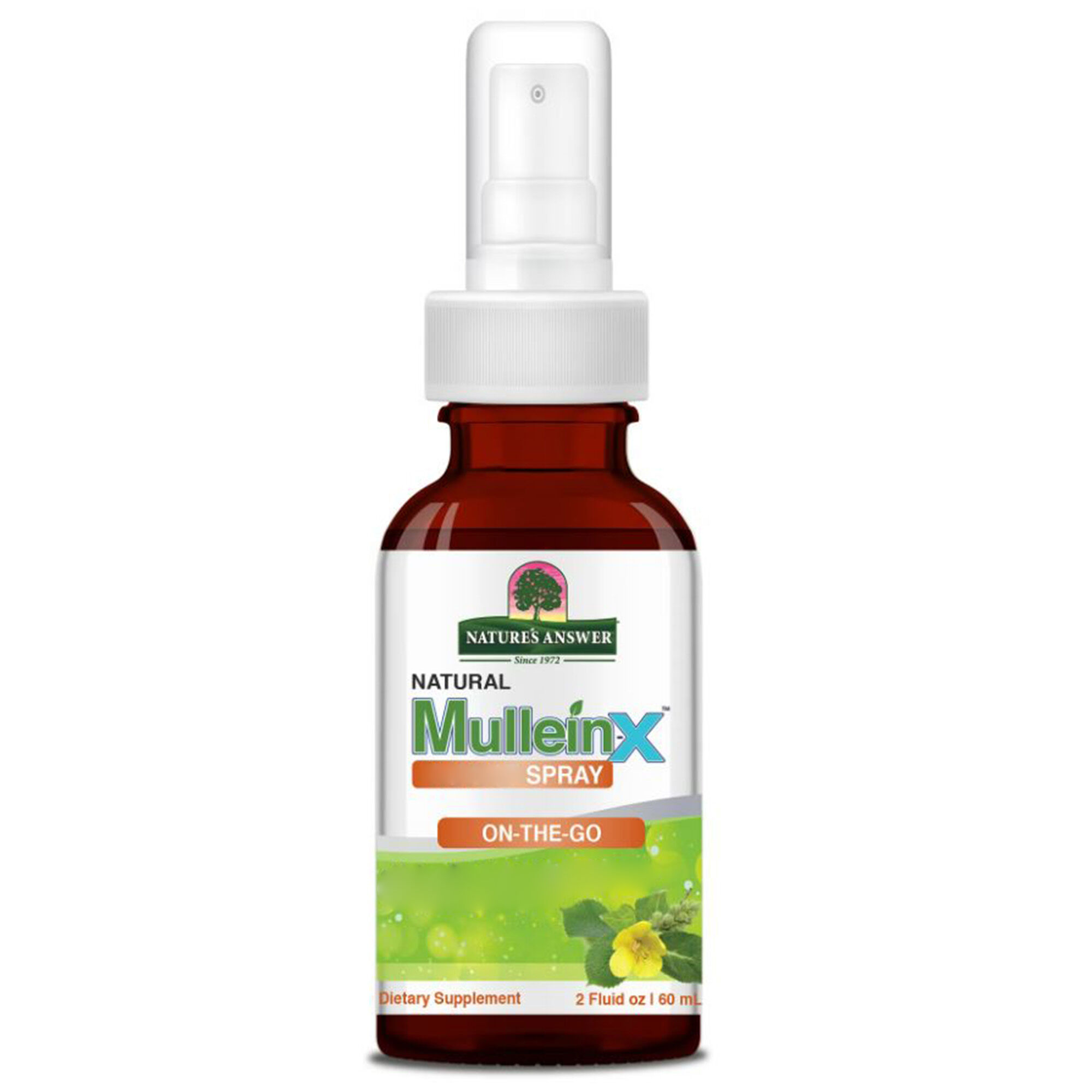 Nature's Answer Mullein-X Throat Spray 60ml - Viking Supplements