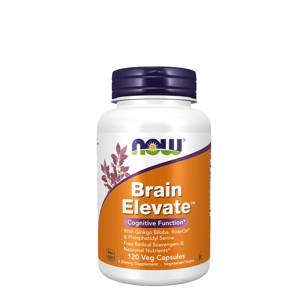 Now Foods – Brain Elevate növényi kapszulák (120 db növényi kapszula) – Viking Supplements