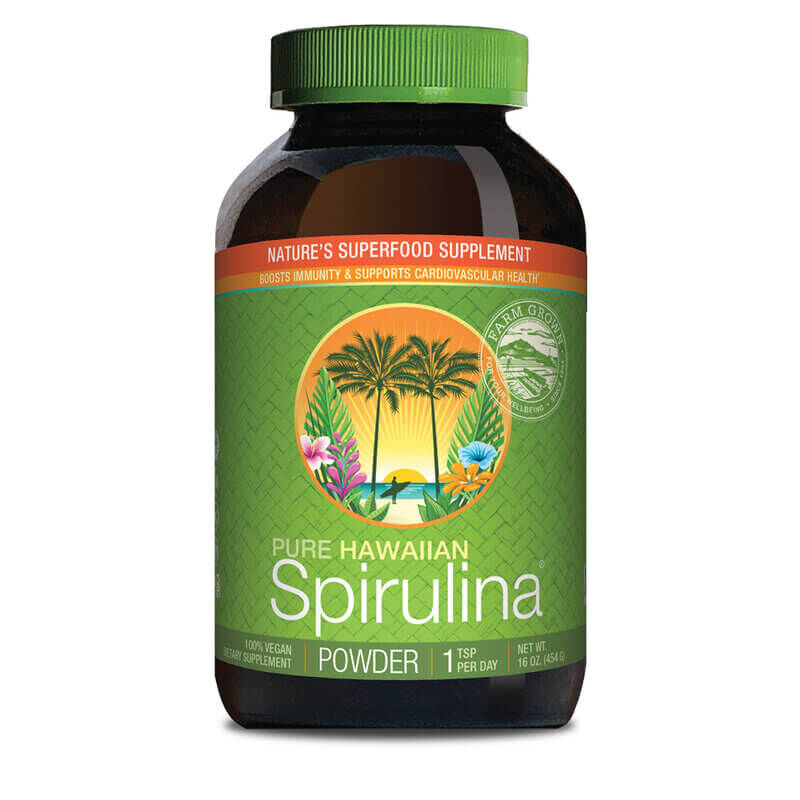 Nutrex Spirulina Hawaiiról – 100% vegán por 454 g – Viking Supplements