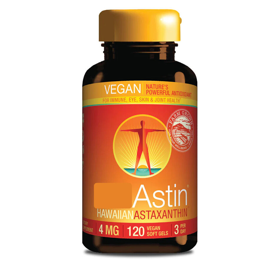 Nutrex Vegan Astin hawaii-i asztaxantin 4 mg, 120 növényi kapszula – Viking Supplements