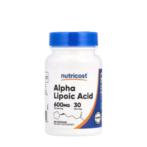Nutricost Alpha Lipoic Acid 600 mg (60 Capsules) - Viking Supplements