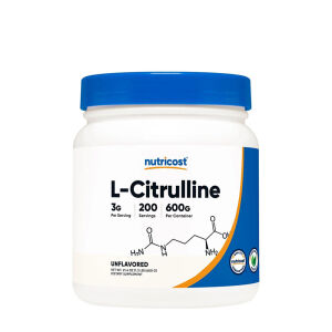 Nutricost L-citrullin (bázis) por (600 g) – Viking Supplements