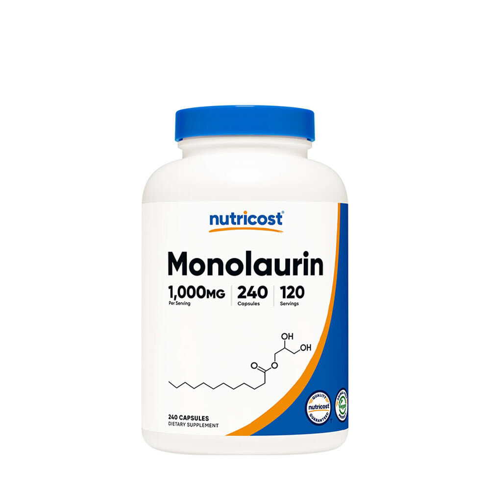 Nutricost monolaurin kapszulák (240 kapszula) – Viking Supplements