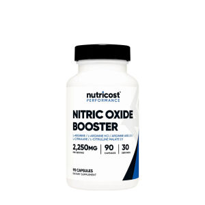 Nutricost nitrogén-monoxid-fokozó 750 mg (90 kapszula) – Viking Supplements
