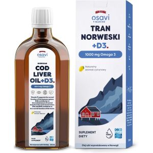 OSAVI norvég tőkehalmájolaj +D3
