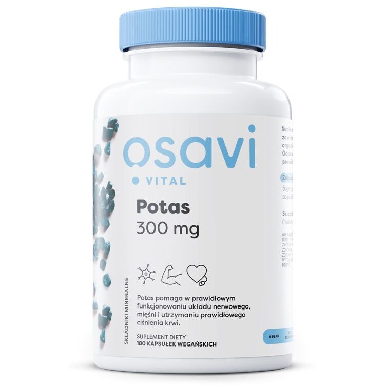 OSAVI kálium 100 mg (180 kapszula) – Viking Supplements