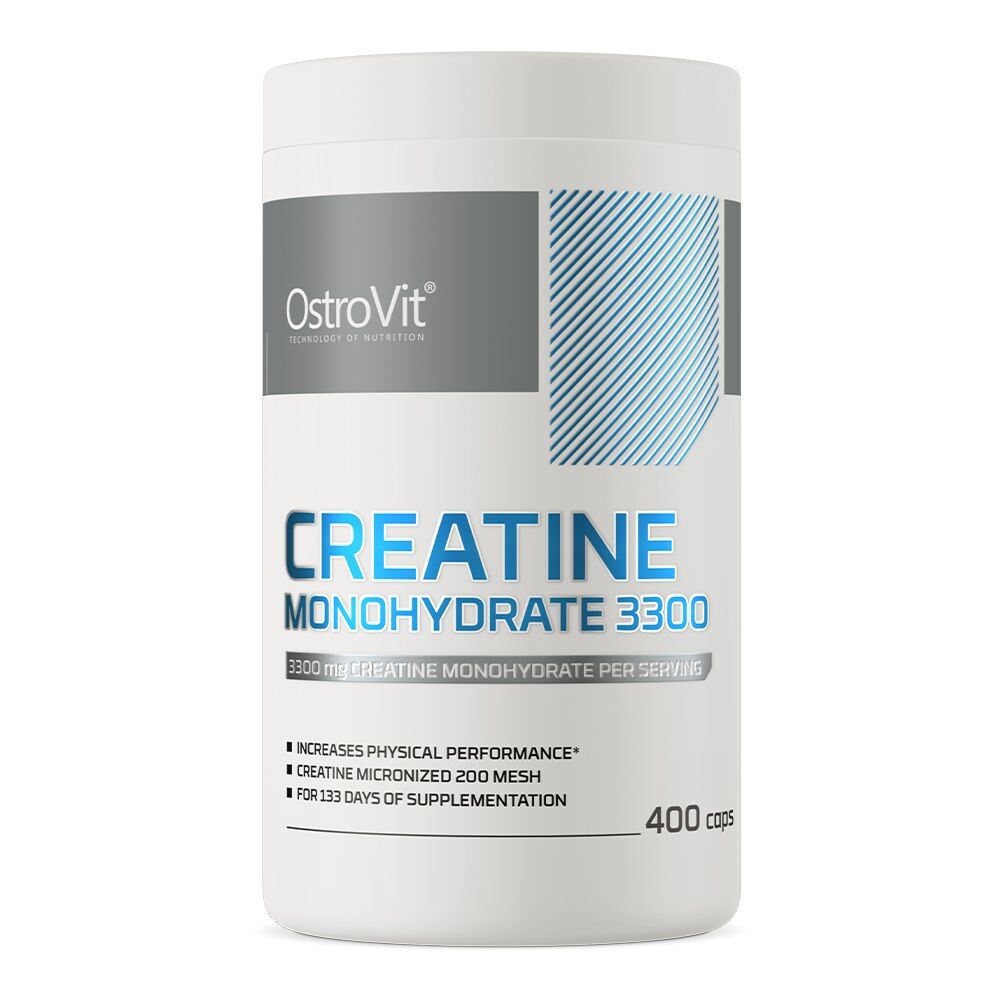 OSTROVIT Kreatin-monohidrát 3300 mg (400 kapszula) – Viking Supplements