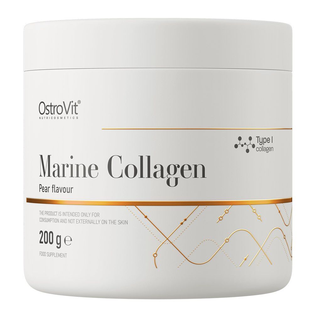 OSTROVIT Tengeri kollagén, körte ízű (200 g) – Viking Supplements