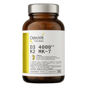 OSTROVIT Pharma D3 4000 K2 MK-7 (90 tabletta) – Viking Supplements