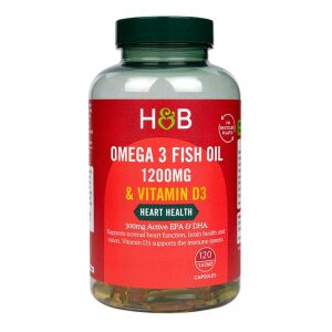 Omega-3 halolaj 1200 mg és D3-vitamin – 120 kapszula – Viking Supplements