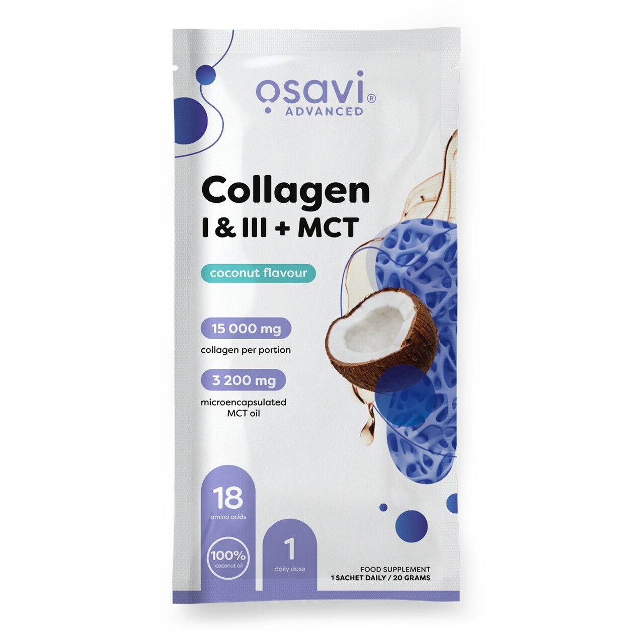 Osavi – I. és III. típusú kollagén + MCT