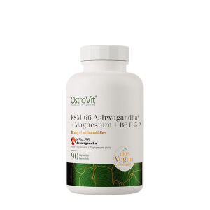 Ostrovit KSM-66 Ashwagandha® + Magnesium + B6 P-5-P (90 Veg Capsules) - Viking Supplements