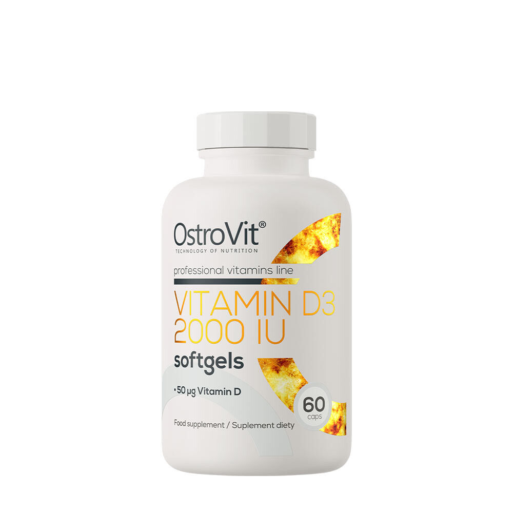 Ostrovit Vitamin D3 2000 IU (60 Softgels) - Viking Supplements