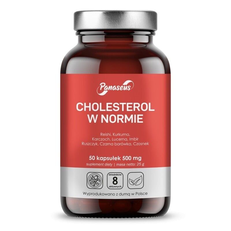 PANASEUS Koleszterinszint-szabályozó (50 kapszula) – Viking Supplements