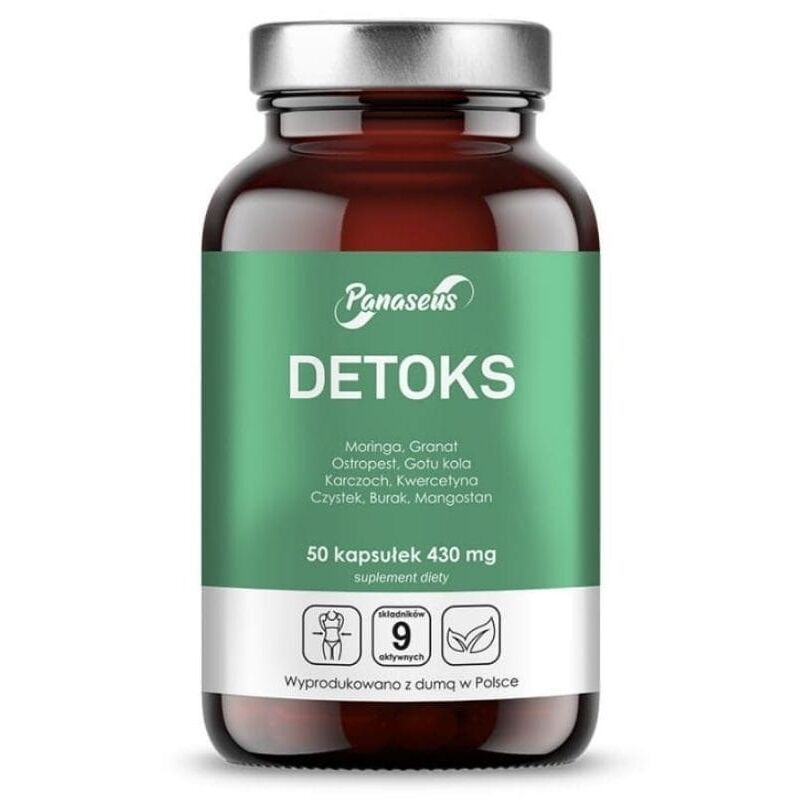 PANASEUS Detox (50 kapszula) – Viking Supplements