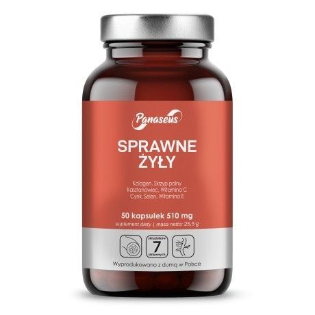 PANASEUS Efficient veins (50 kapszula) – Viking Supplements