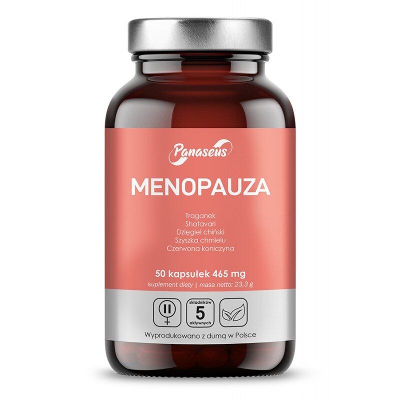PANASEUS Menopauza (50 kapszula) – Viking Supplements