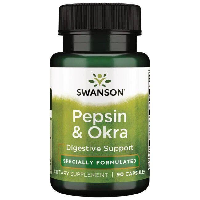 Pepsin és okra – 90 kapszula – Viking Supplements