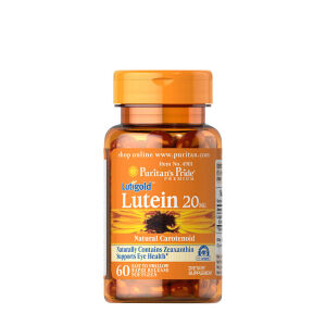 Puritans Pride Lutein 20 mg zeaxantinnal (60 lágykapszula) – Viking Supplements