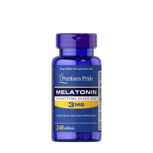 Puritans Pride Melatonin 3 mg (240 tabletta) – Viking Supplements
