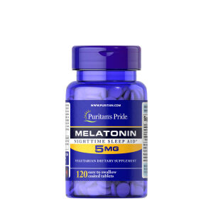 Puritan’s Pride Melatonin 5 mg (120 tabletta) – Viking Supplements