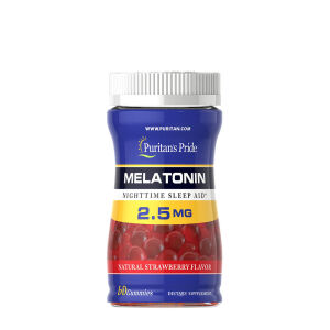 Puritan’s Pride melatonin gumicukorka 2,5 mg (60 darab)