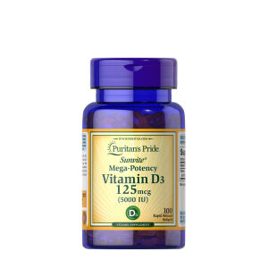 Puritan’s Pride D3-vitamin 5000 NE (100 lágykapszula) – Viking Supplements
