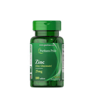 Puritan’s Pride Cink 25 mg (100 tabletta) – Viking Supplements