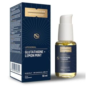 QUICKSILVER Liposzomális glutation + citrom-menta EU (50 ml) – Viking Supplements