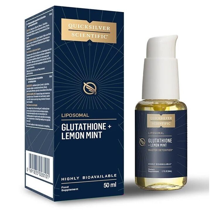 QUICKSILVER Liposzomális glutation + citrom-menta EU (50 ml) – Viking Supplements