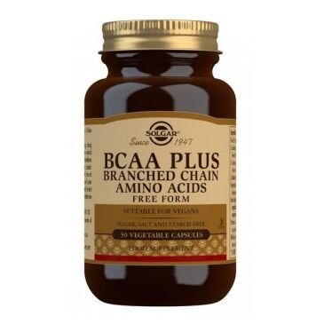 SOLGAR BCAA Plus Free Form (50 kapszula) - Viking Supplements